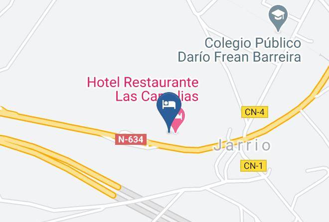 Asturias - Hotel Restaurante Las Camelias Maps