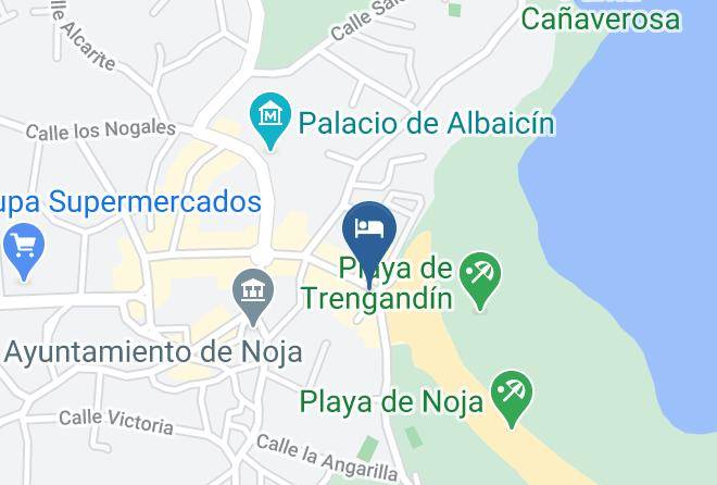 Noja - Hotel Restaurante Las Olas Maps