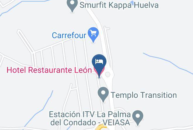 Huelva - Hotel Restaurante Leon Maps