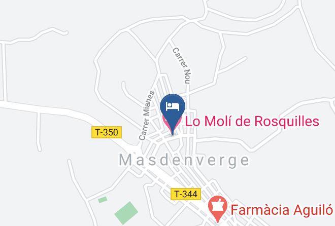 Tarragona - Lo Moli De Rosquilles Maps