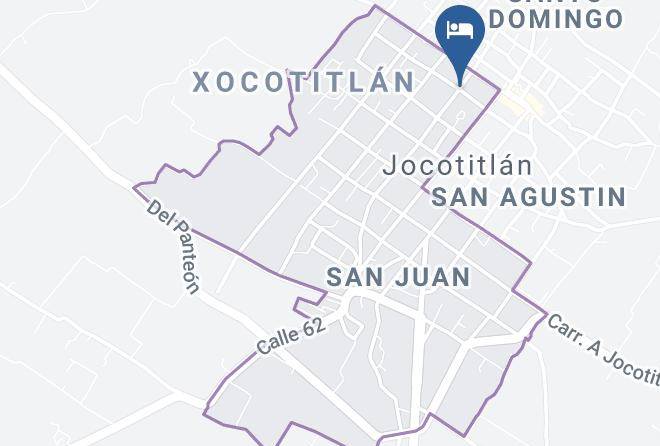 Jocotitlan - Hotel Restaurante Los Alcatraces Maps