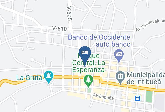 Intibuca - Hotel Restaurante Los Forasteros Maps