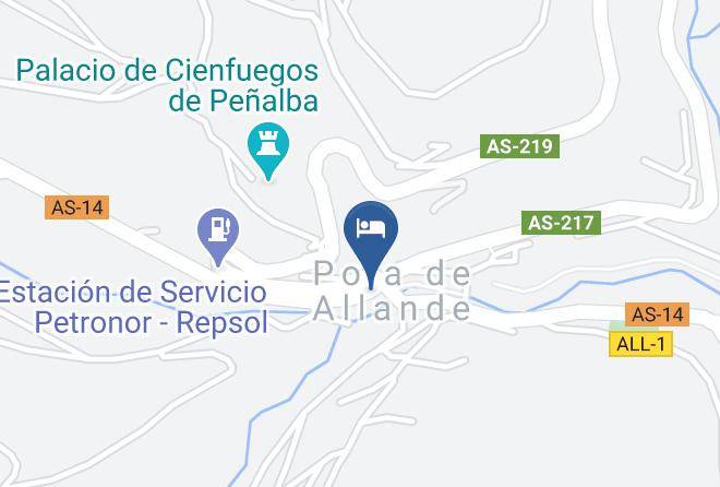 Asturias - Hotel Restaurante Lozano Maps