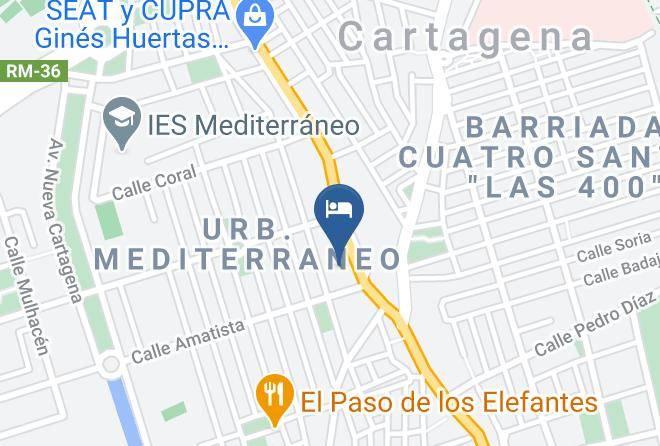Murcia - Hotel Restaurante Manolo Maps