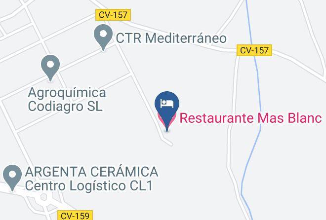Castellon - Restaurante Mas Blanc Maps