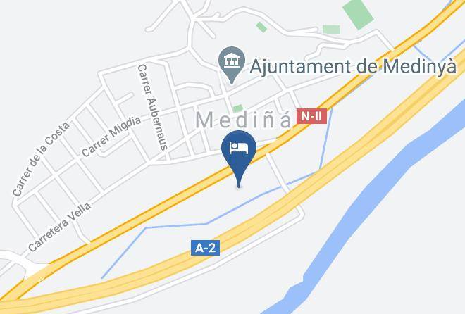 Hotel Restaurante Medina Map