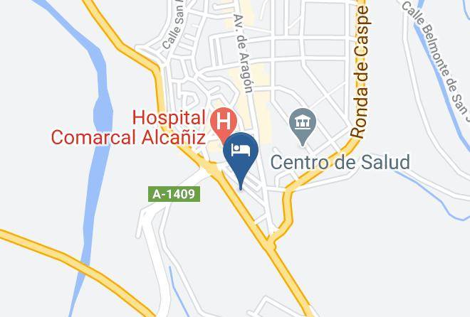 Teruel - Hotel Restaurante Meseguer Maps