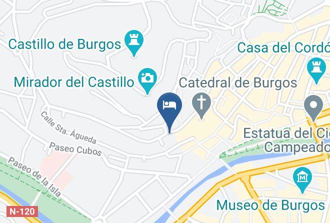 Hotel Restaurante Meson Del Cid Map