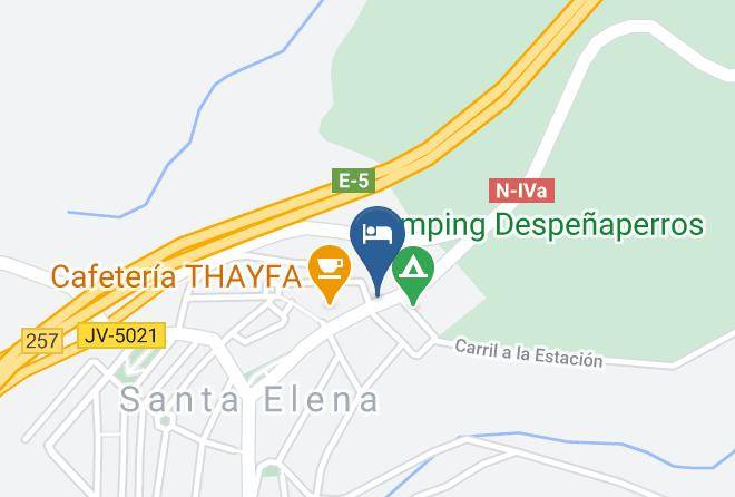 Jaen - Hotel Restaurante Meson Despenaperros Maps
