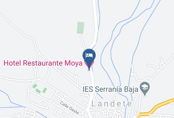 Cuenca - Hotel Restaurante Moya Maps