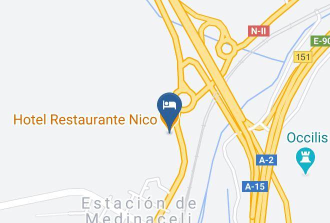 Soria - Hotel Restaurante Nico Maps