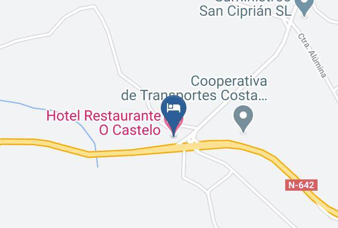 Lugo - Hotel Restaurante O Castelo Maps