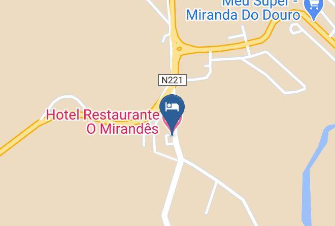 Hotel Restaurante O Mirandes Map