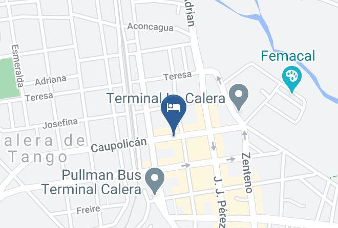 Quillota Province - Hotel Restaurante Oasis Maps