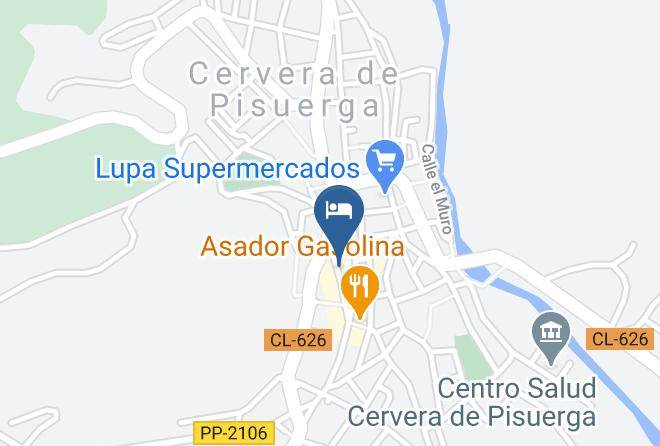 Palencia - Hotel Restaurante Pacho Maps