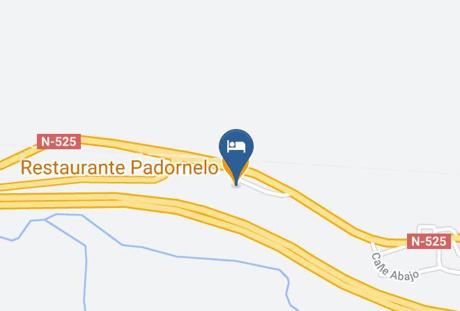 Hotel Restaurante Padornelo Map