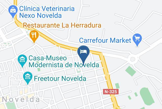 Alicante - Hotel Restaurante Palacios Maps