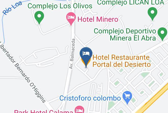 El Loa - Hotel Restaurante Portal Del Desierto Maps