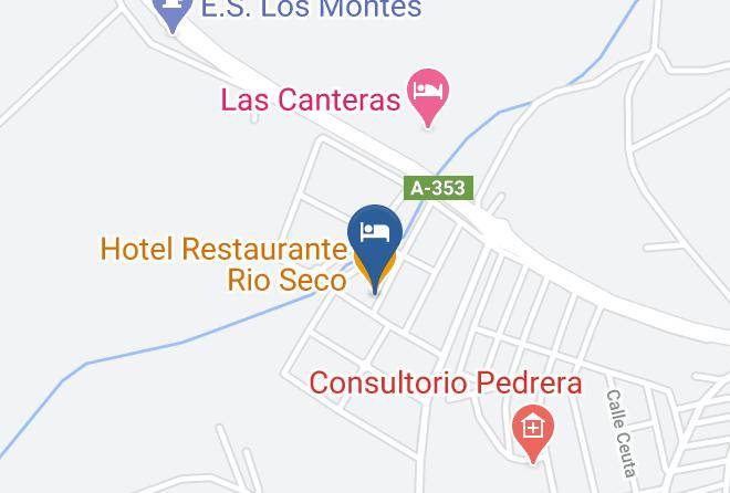 Seville - Hotel Restaurante Rio Seco Maps