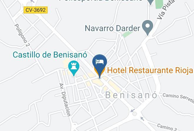 Valencia - Hotel Restaurante Rioja Maps