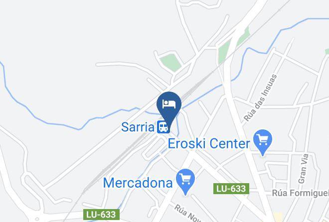 Lugo - Hotel Restaurante Roma Maps
