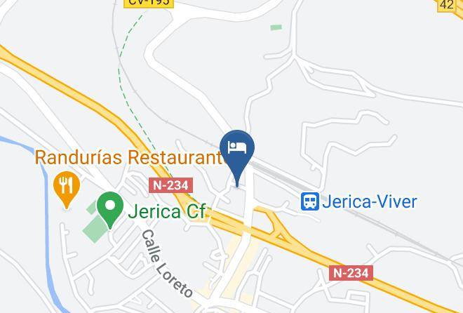 Castellon - Hotel Restaurante Rosaleda Doncel Maps