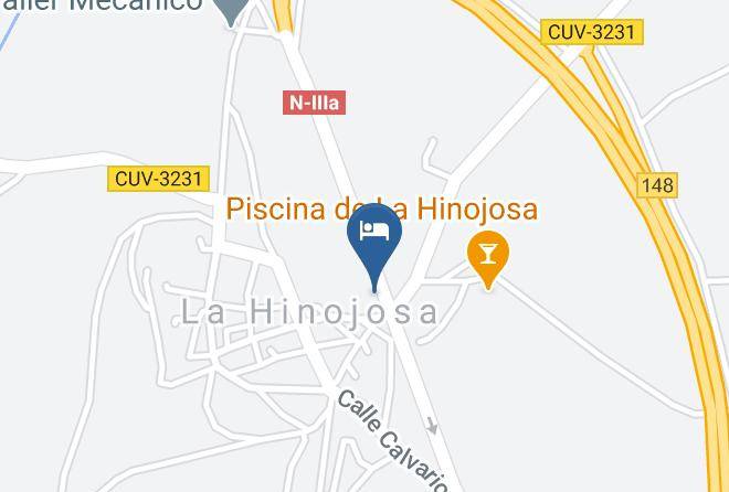 Cuenca - Hotel Restaurante Rosales Maps