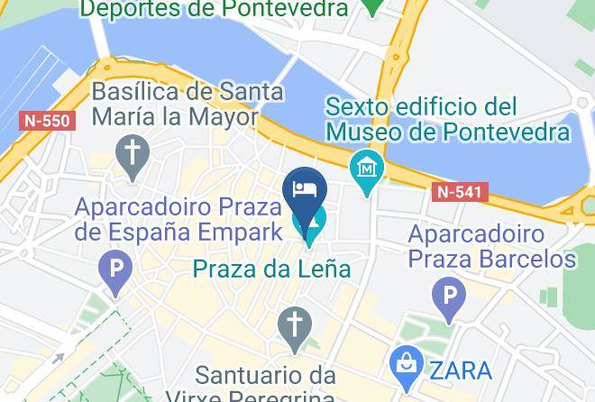 Pontevedra - Hotel Restaurante Ruas Maps