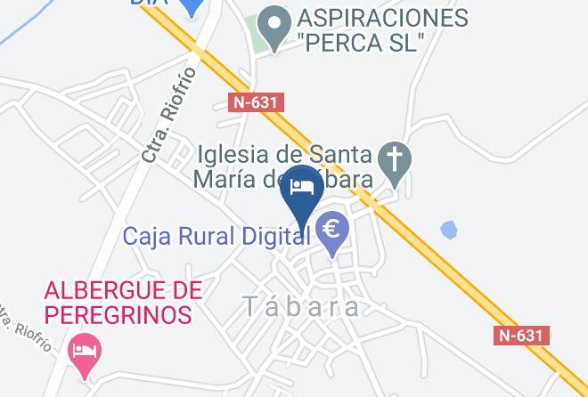 Zamora - Hotel Restaurante Rural El Roble Maps