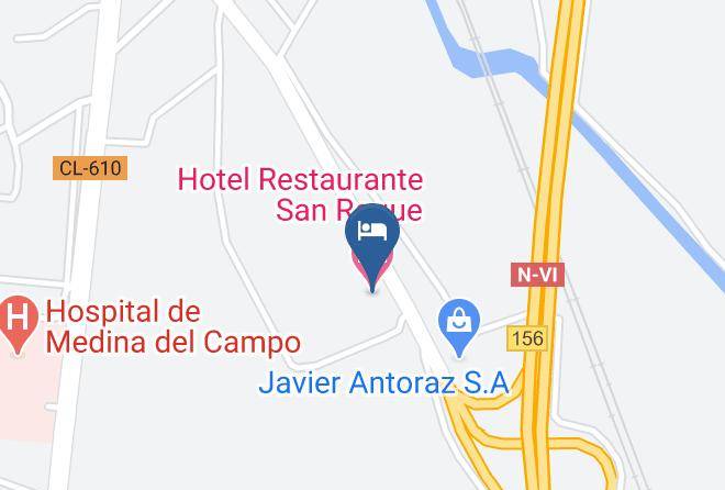 Valladolid - Hotel Restaurante San Roque Maps