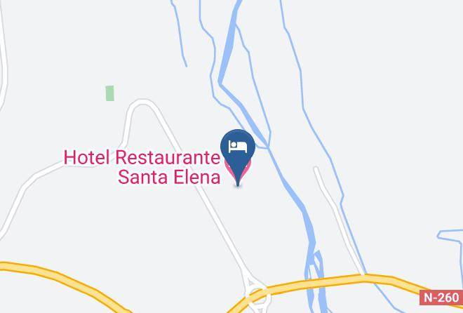 Huesca - Hotel Restaurante Santa Elena Maps