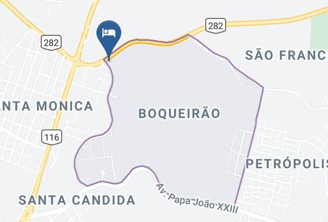 Lajes - Hotel Restaurante Santa Fe Maps