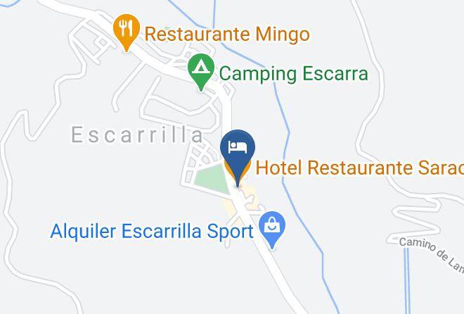 Huesca - Hotel Restaurante Sarao Maps