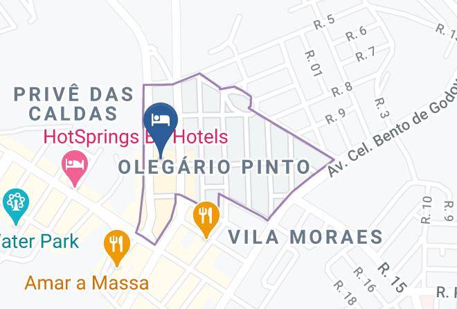 Caldas Novas - Hotel Restaurante Silva Maps