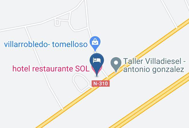 Albacete - Hotel Restaurante Sol Maps