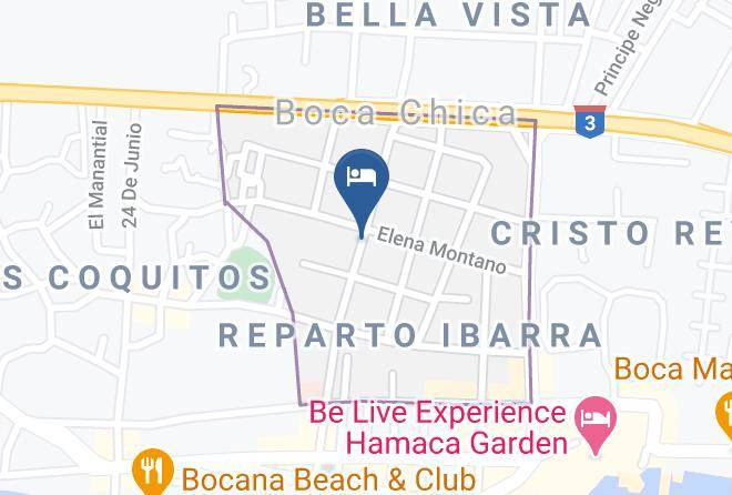 Boca Chica - Hotel Restaurante Thomas Maps