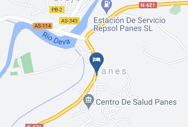 Asturias - Hotel Restaurante Trespalacios Maps