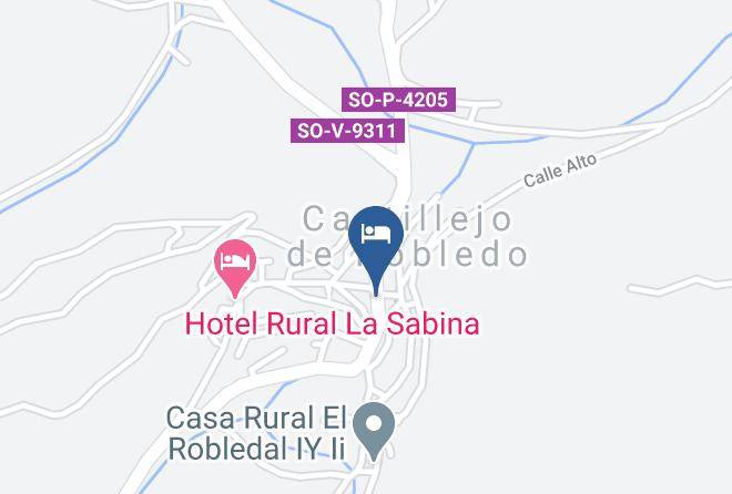 Soria - Hotel Restaurante Venta De Corpes Maps