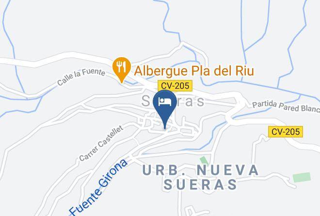Castellon - Hotel Restaurante Verdia Maps