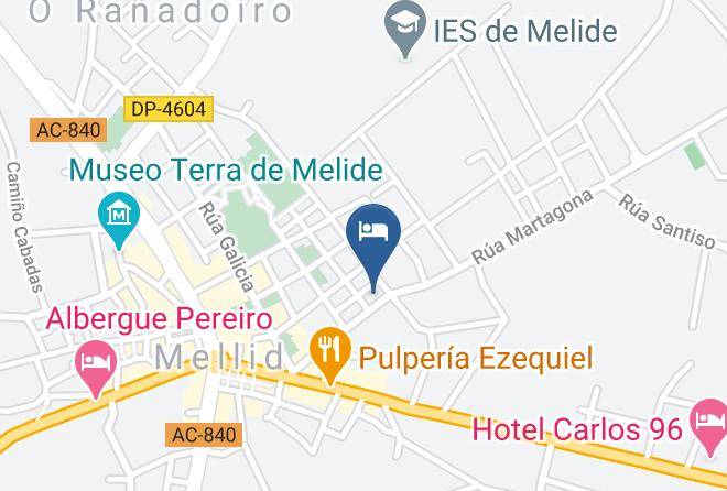 Auna - Hotel Restaurante Xaneiro Maps