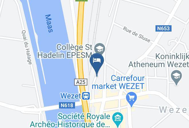 Liege - Hotel & Resto De La Gare Maps