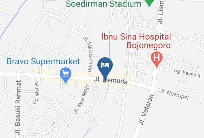 Bojonegoro Regency - Hotel & Resto Griya Mcm Maps