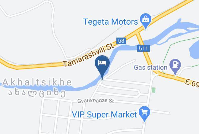Akhaltsikhe - Hotel Resto Tbili Saxli Maps