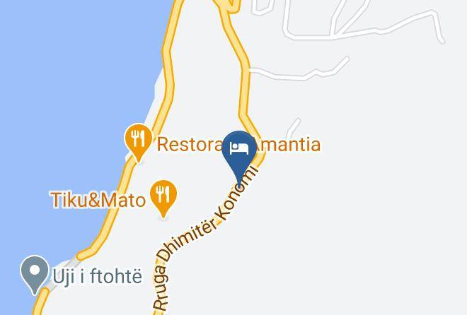 Vlore - Hotel Restorant Donantelo Maps