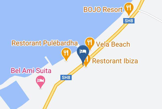 Vlore - Hotel Restorant Ibiza Maps