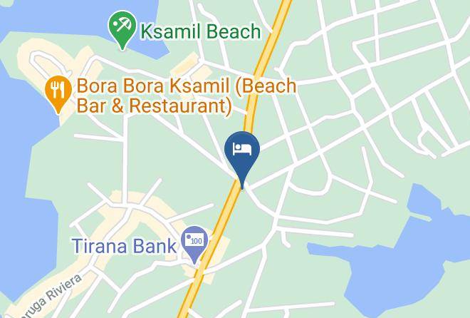 Saranda - Hotel Restorant Ilio Maps