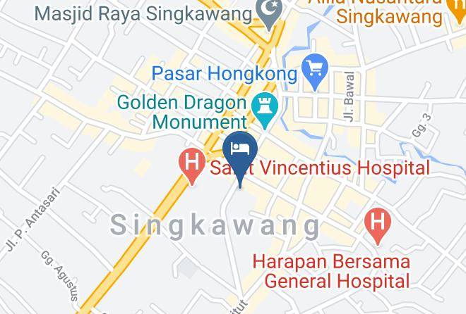 Kota Singkawang - Hotel Restu Maps