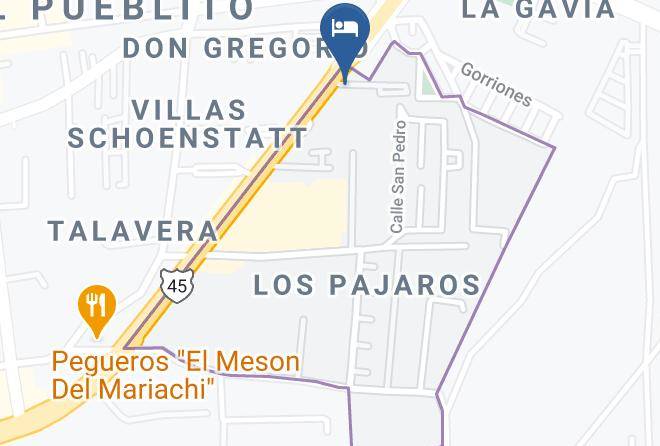 Corregidora Municipality - Hotel Retiro Maps