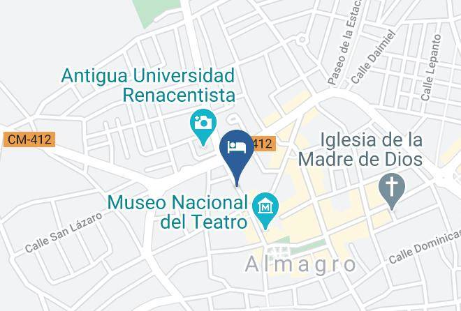 Ciudad Real - Hotel Retiro Del Maestre En Almagro Maps