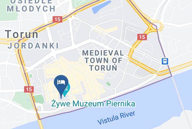 Torun - Hotel Retman Maps